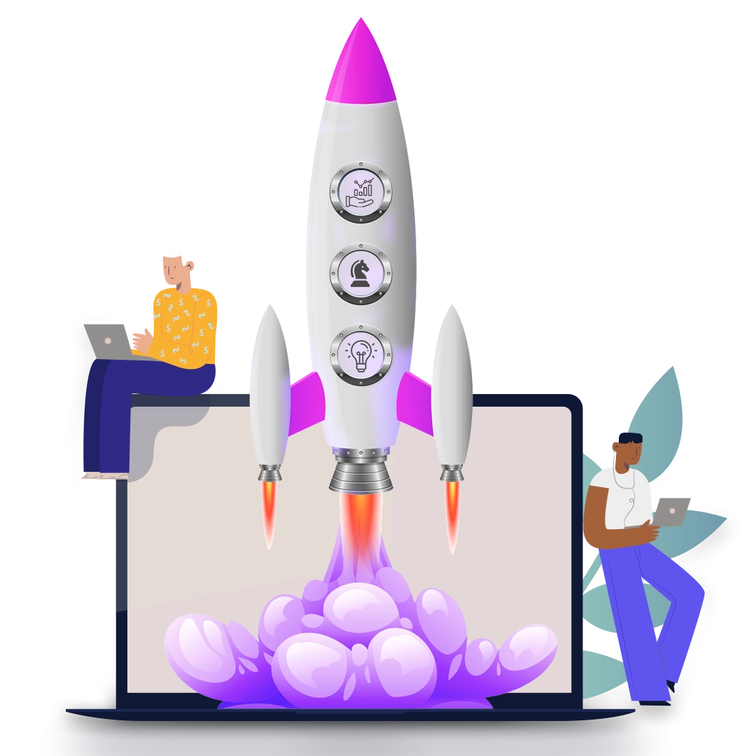 A step-by-step visual diagram showing the company’s workflow process, from initial consultation to final delivery.