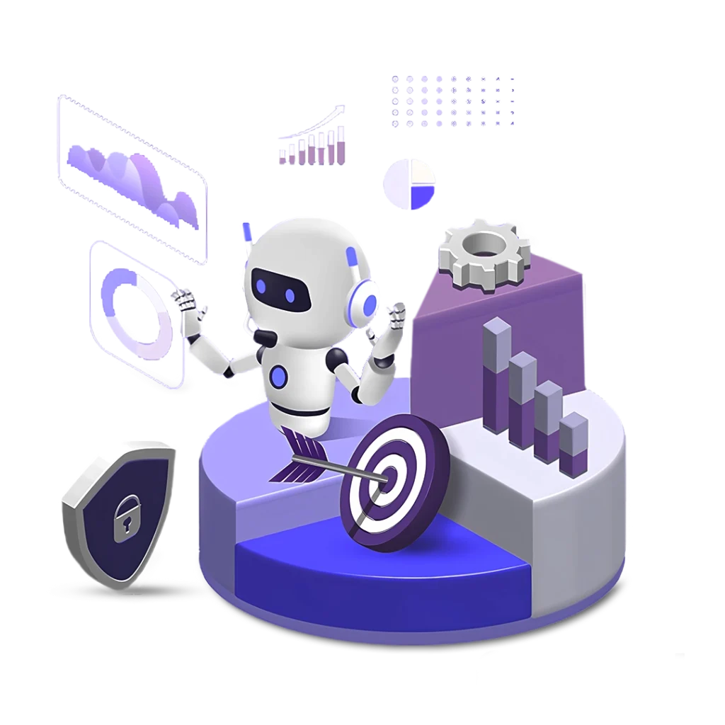 A person holding a glowing lightbulb surrounded by futuristic digital icons representing innovation and technology.